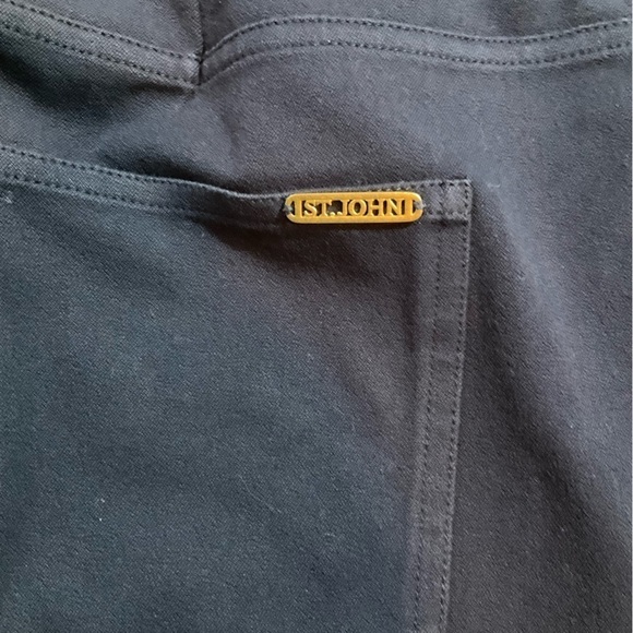 St John Women’s Navy Blue Pant Trouser Sz 14 - Picture 4 of 10